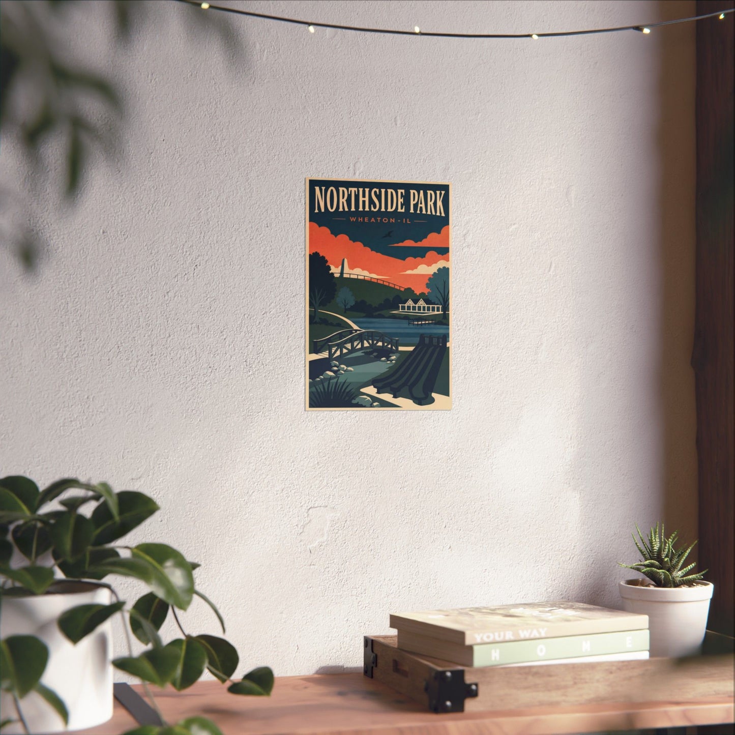 Wheaton Park Days Print