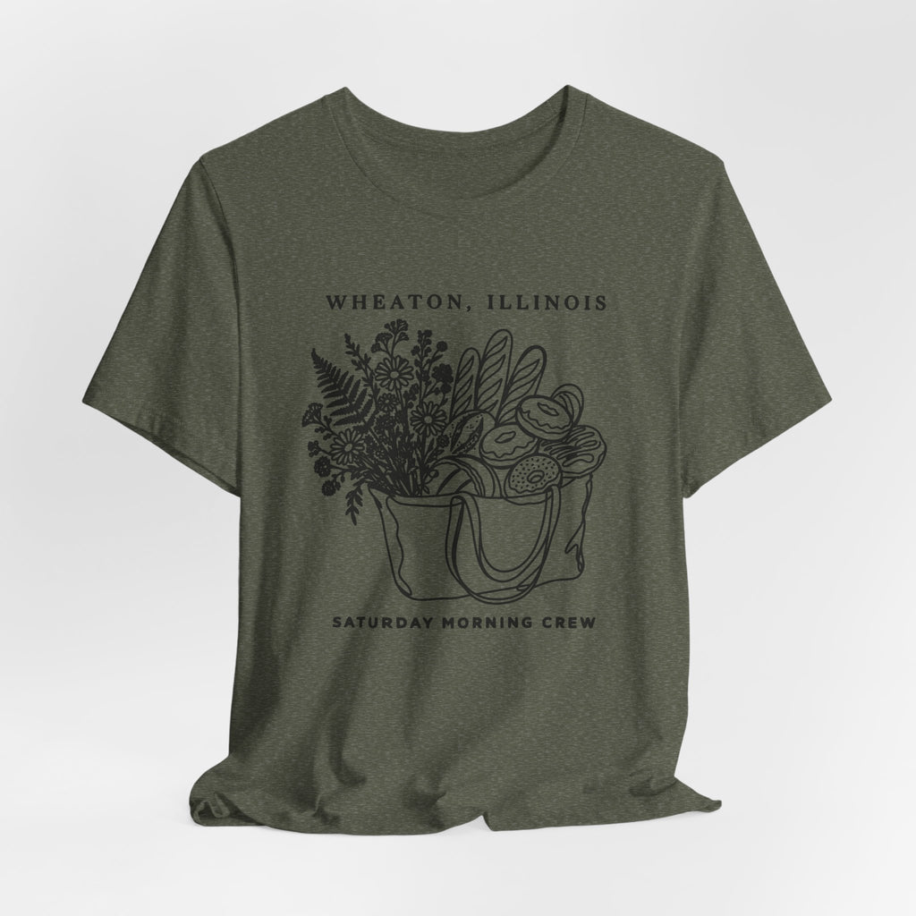 Saturday Morning Routine Tee — Wheaton Market Shirt