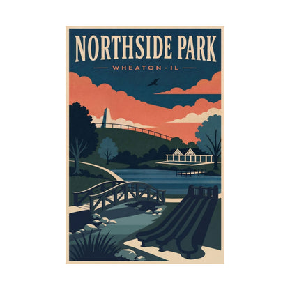 Wheaton Park Days Print