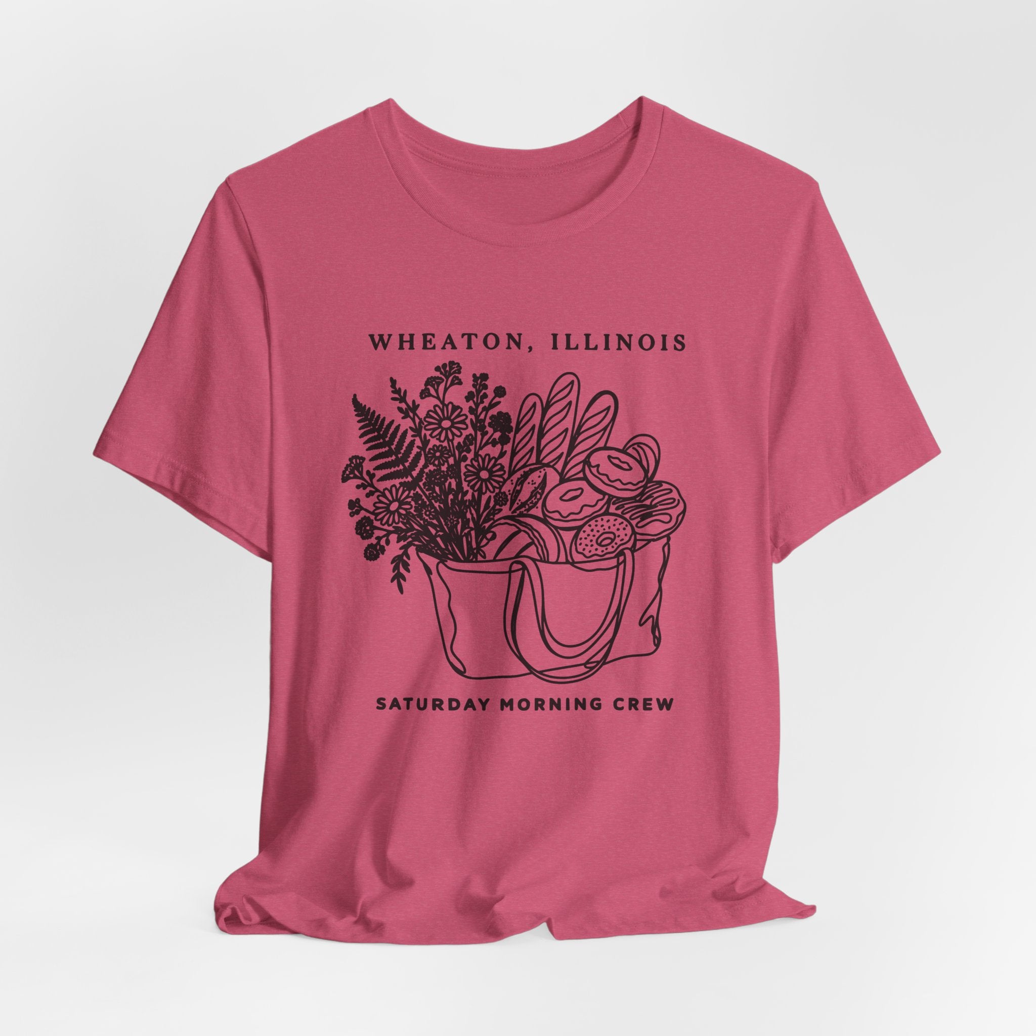 Saturday Morning Routine Tee — Wheaton Market Shirt