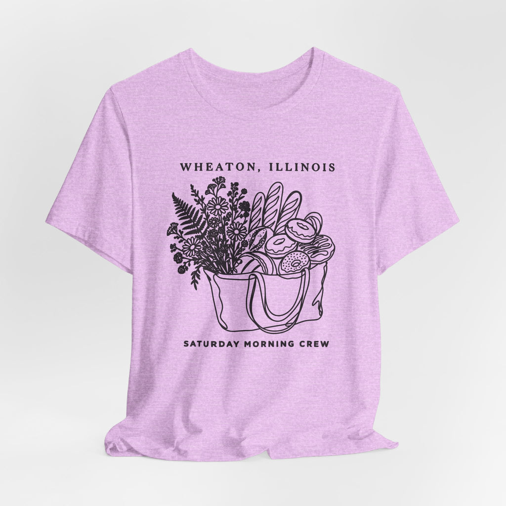 Saturday Morning Routine Tee — Wheaton Market Shirt