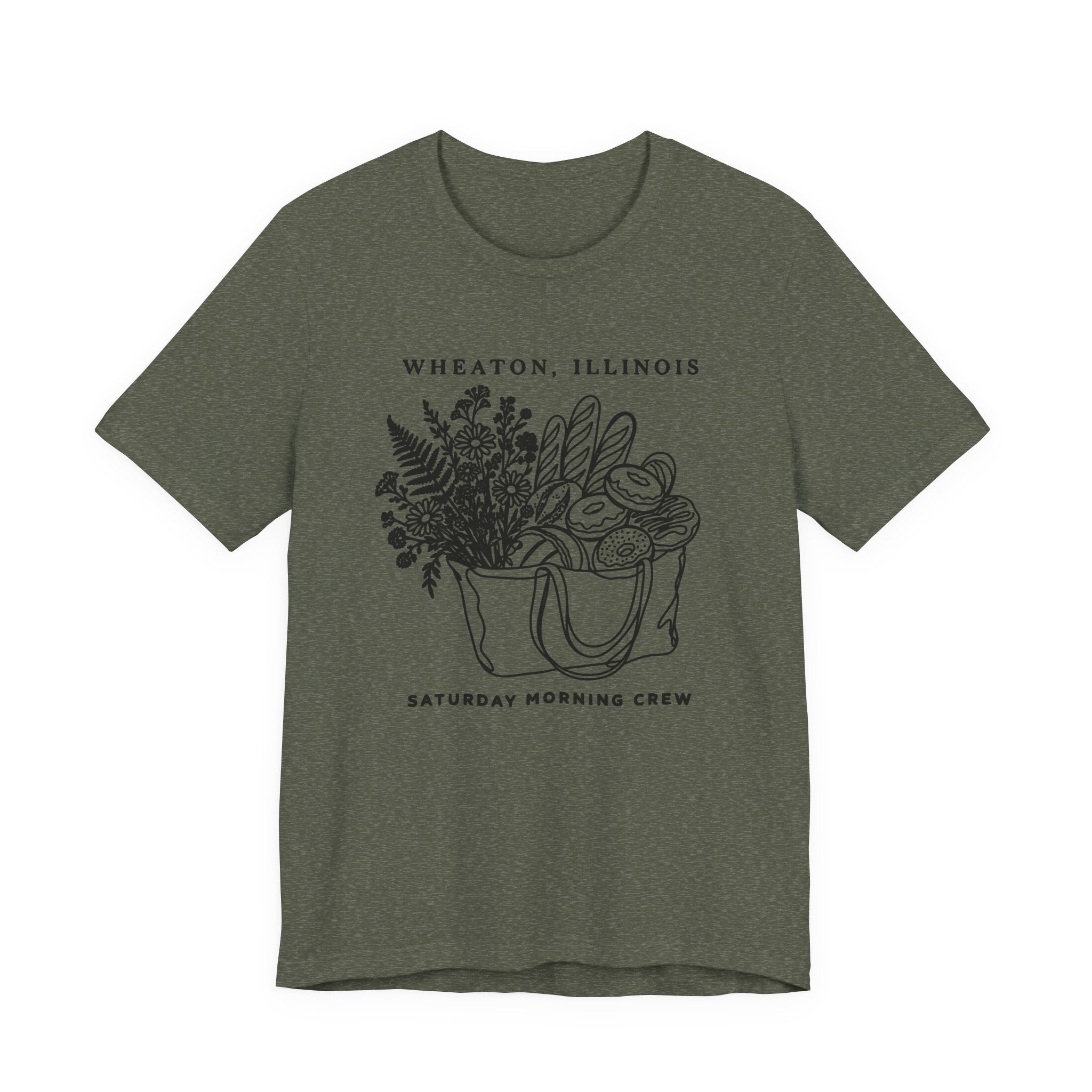 Saturday Morning Routine Tee — Wheaton Market Shirt