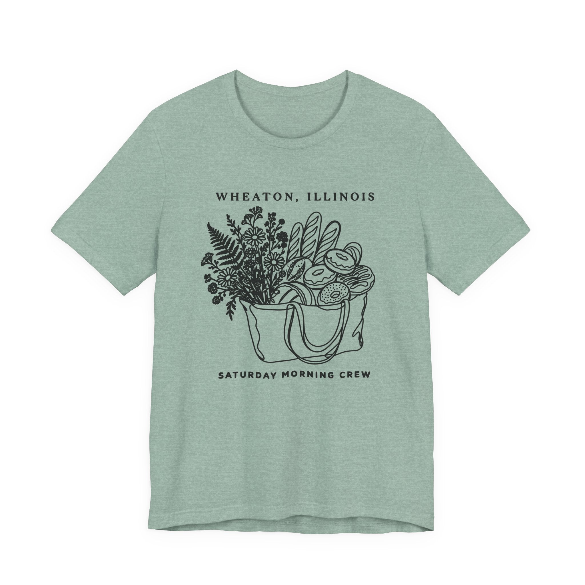 Saturday Morning Routine Tee — Wheaton Market Shirt
