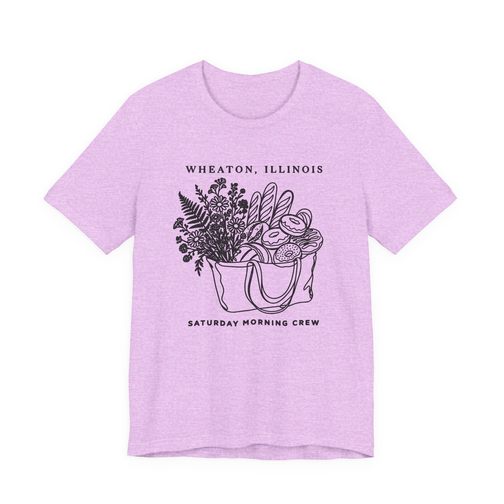 Saturday Morning Routine Tee — Wheaton Market Shirt