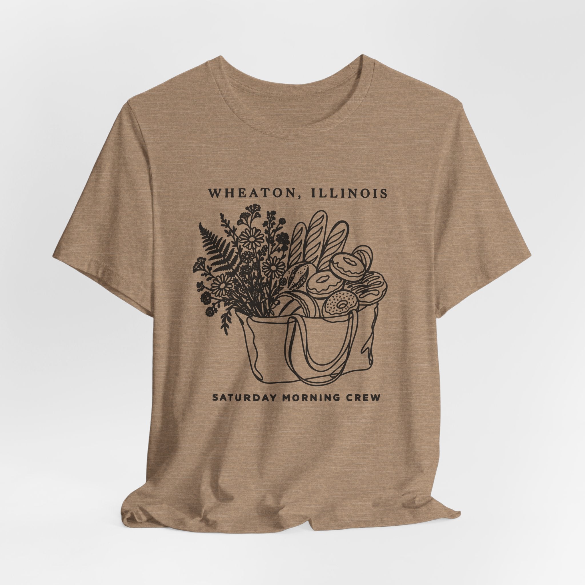 Saturday Morning Routine Tee — Wheaton Market Shirt