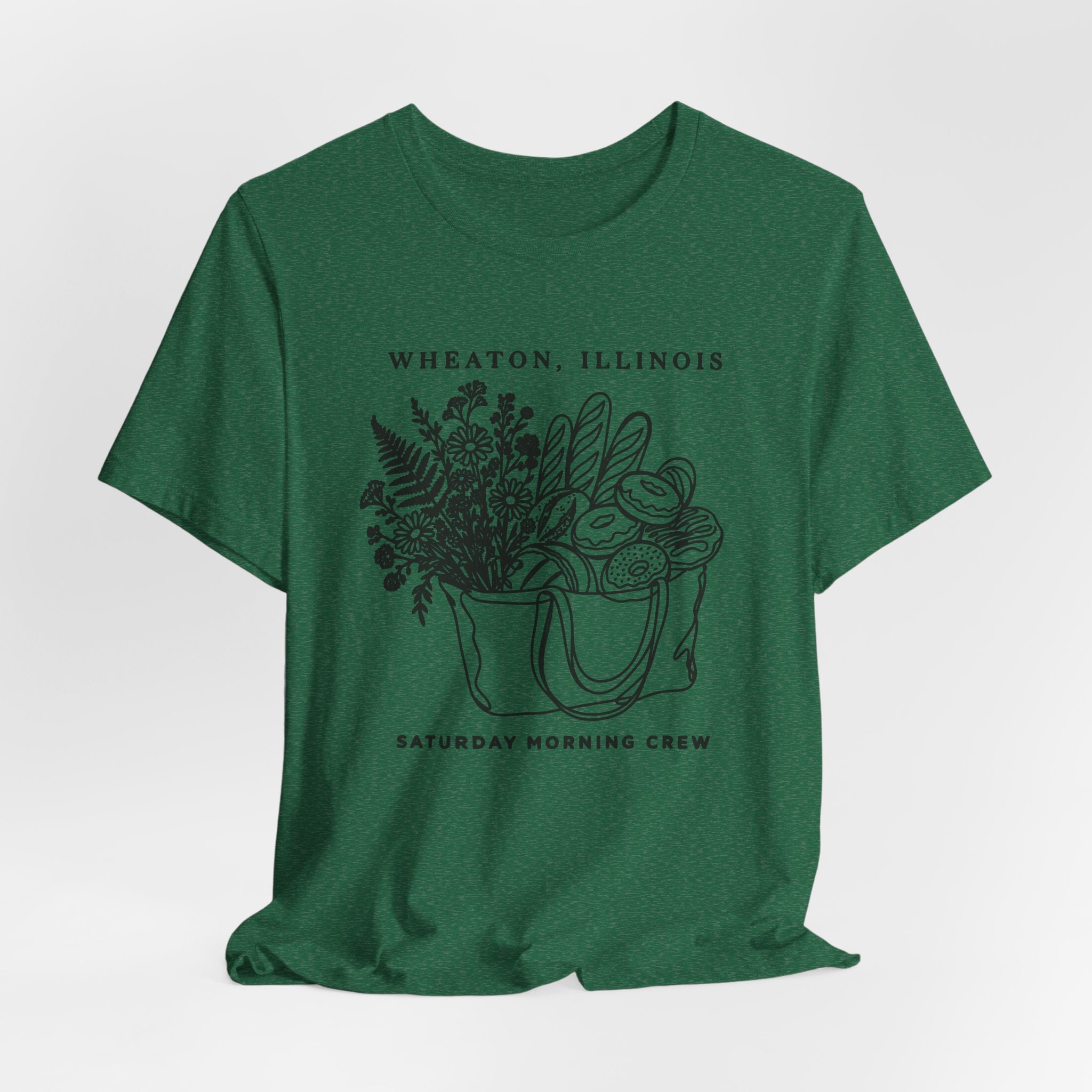Saturday Morning Routine Tee — Wheaton Market Shirt