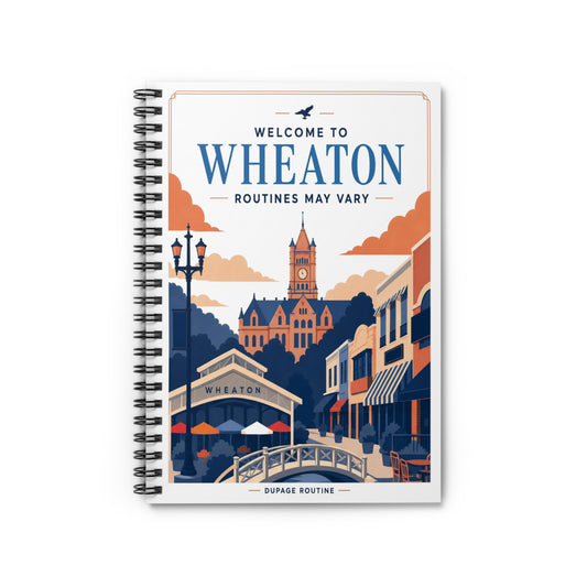 Welcome to Wheaton Spiral Notebook