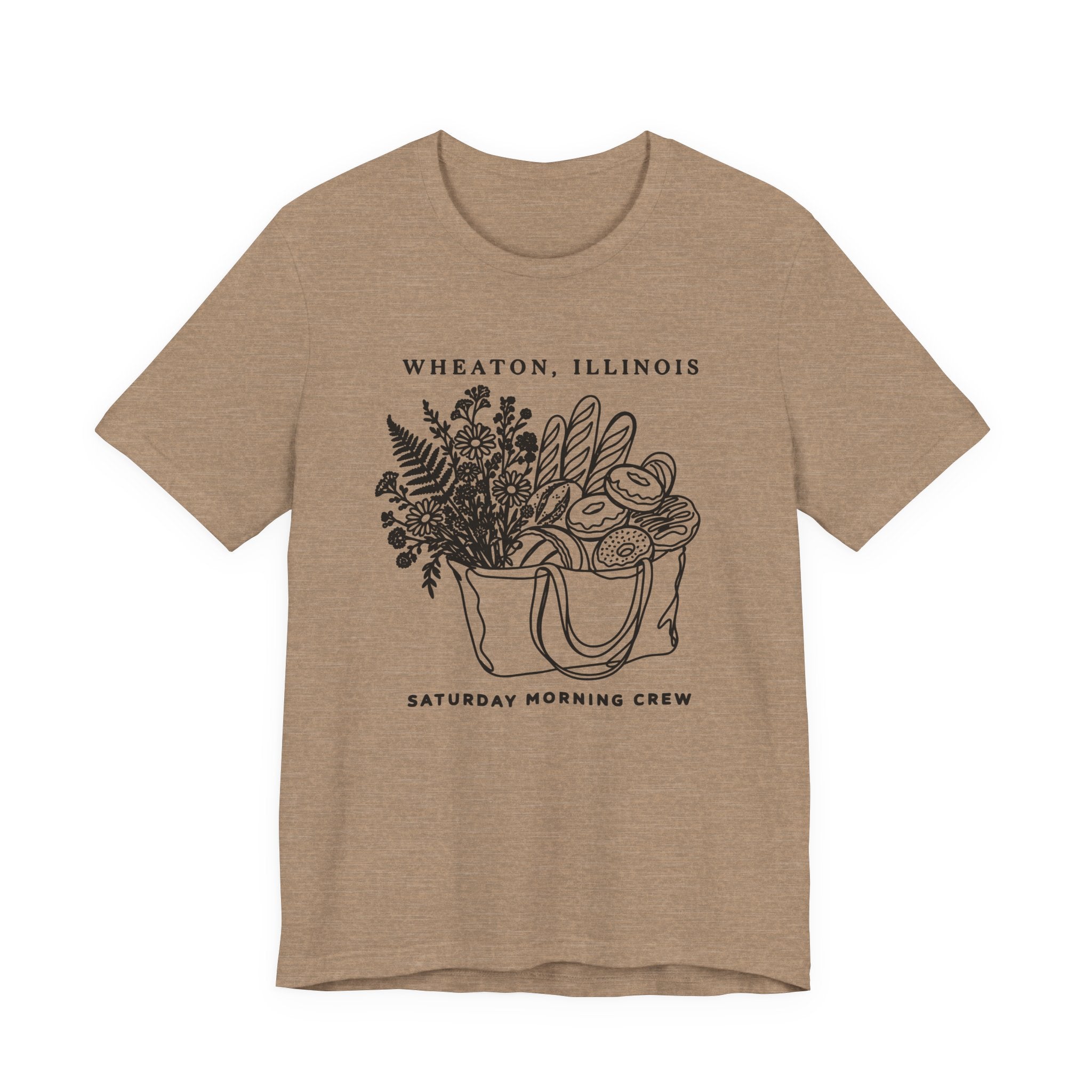 Saturday Morning Routine Tee — Wheaton Market Shirt
