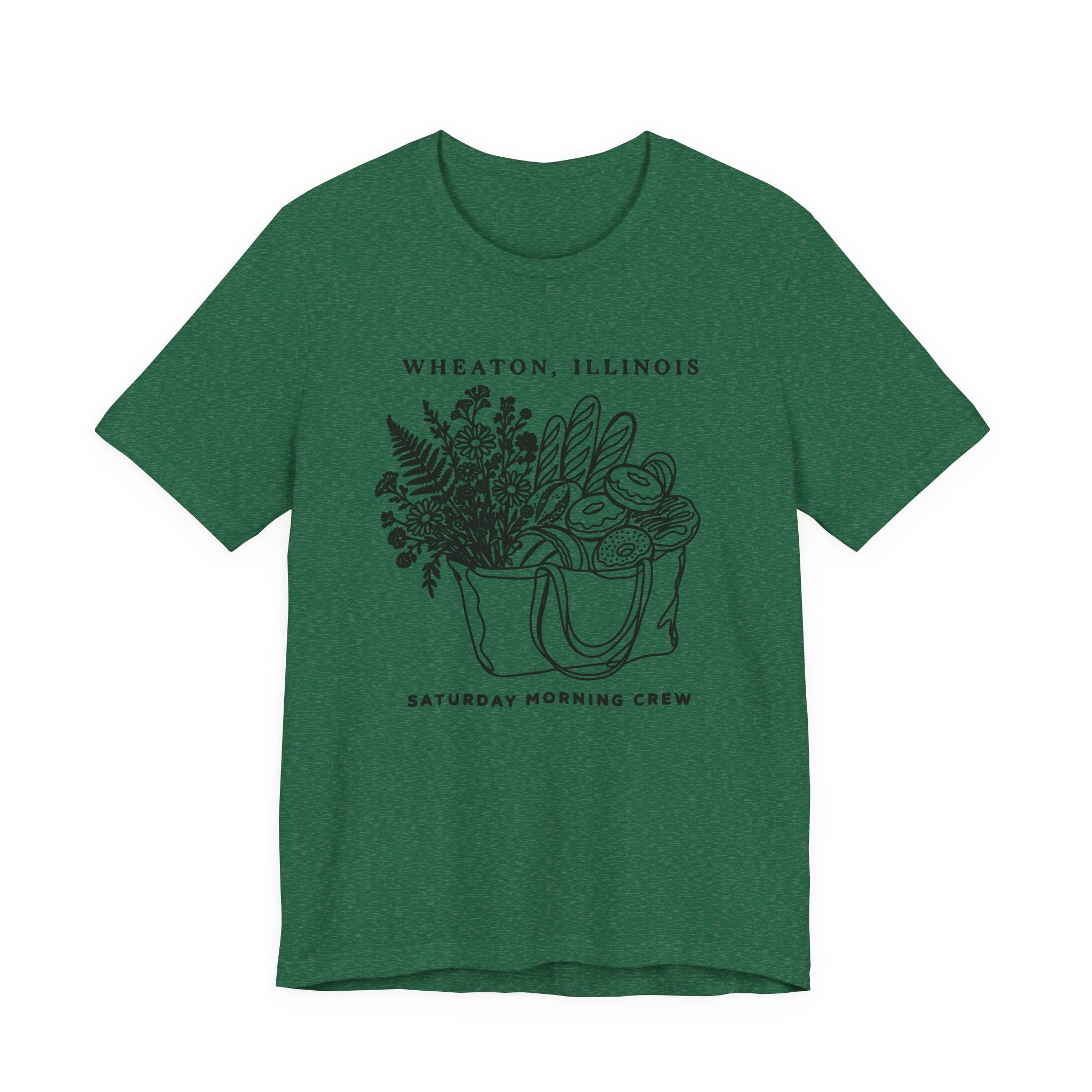 Saturday Morning Routine Tee — Wheaton Market Shirt