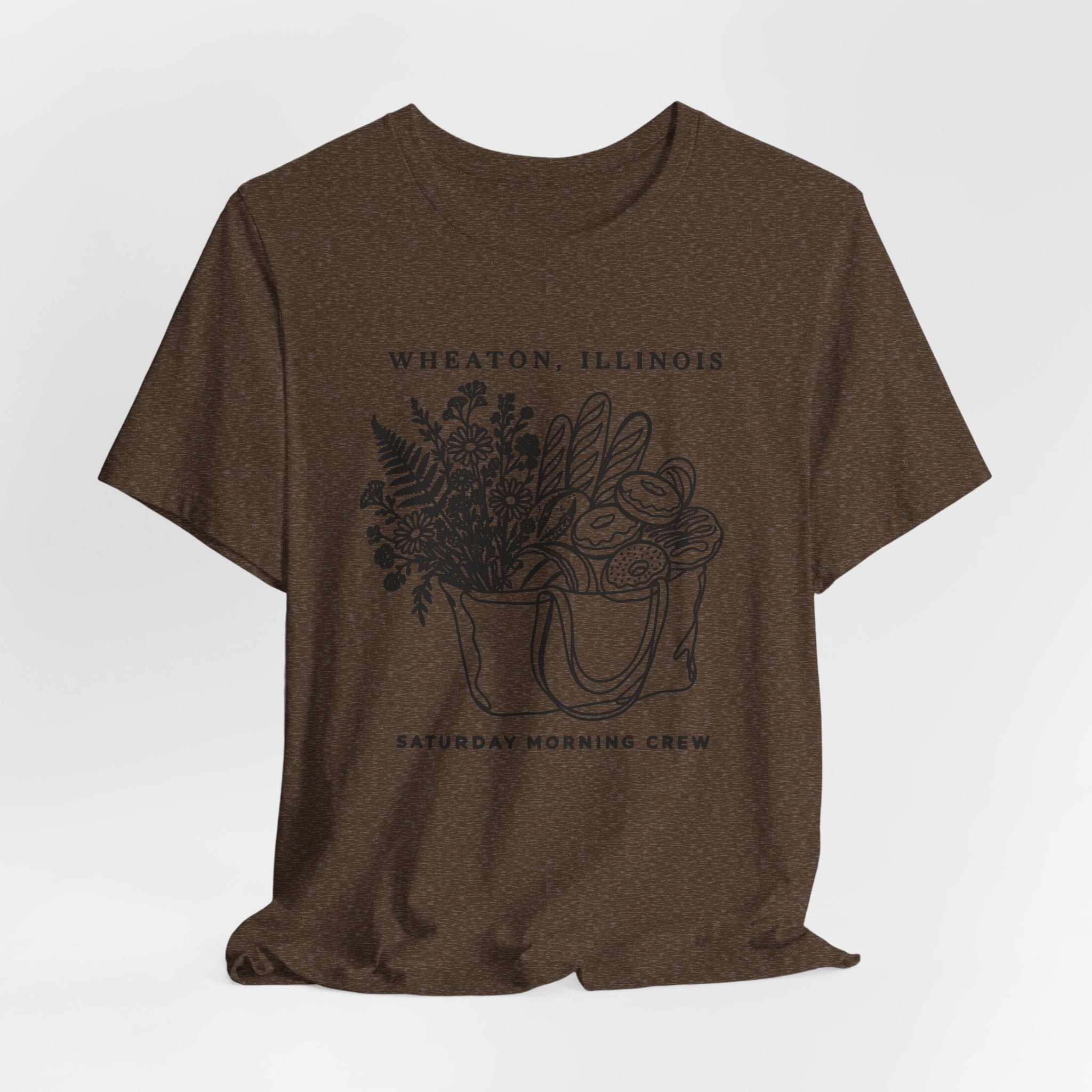 Saturday Morning Routine Tee — Wheaton Market Shirt
