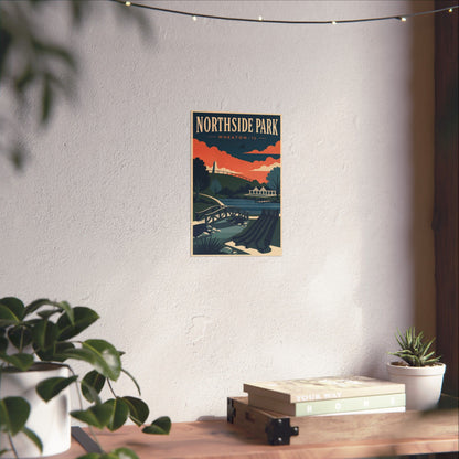 Wheaton Park Days Print