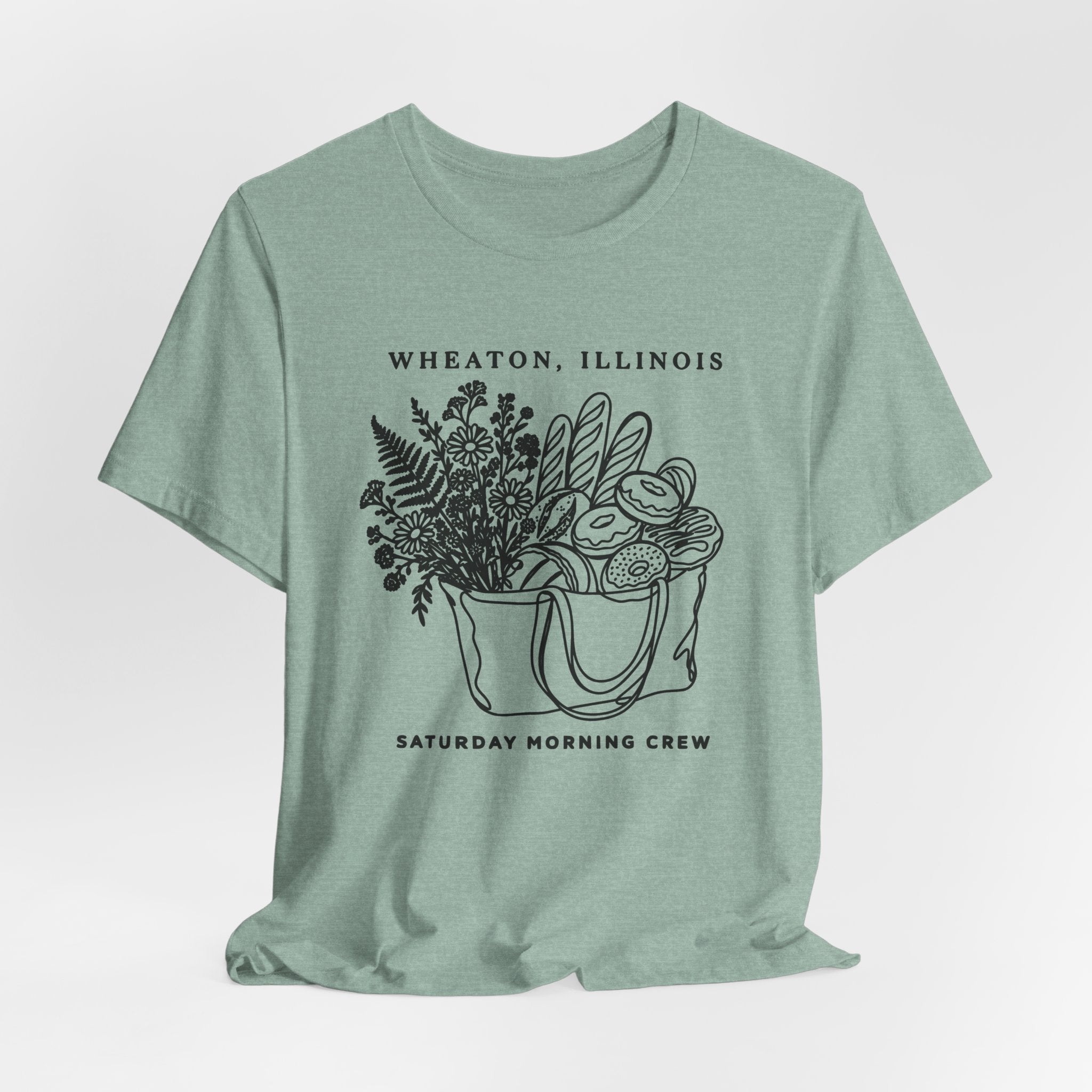 Saturday Morning Routine Tee — Wheaton Market Shirt
