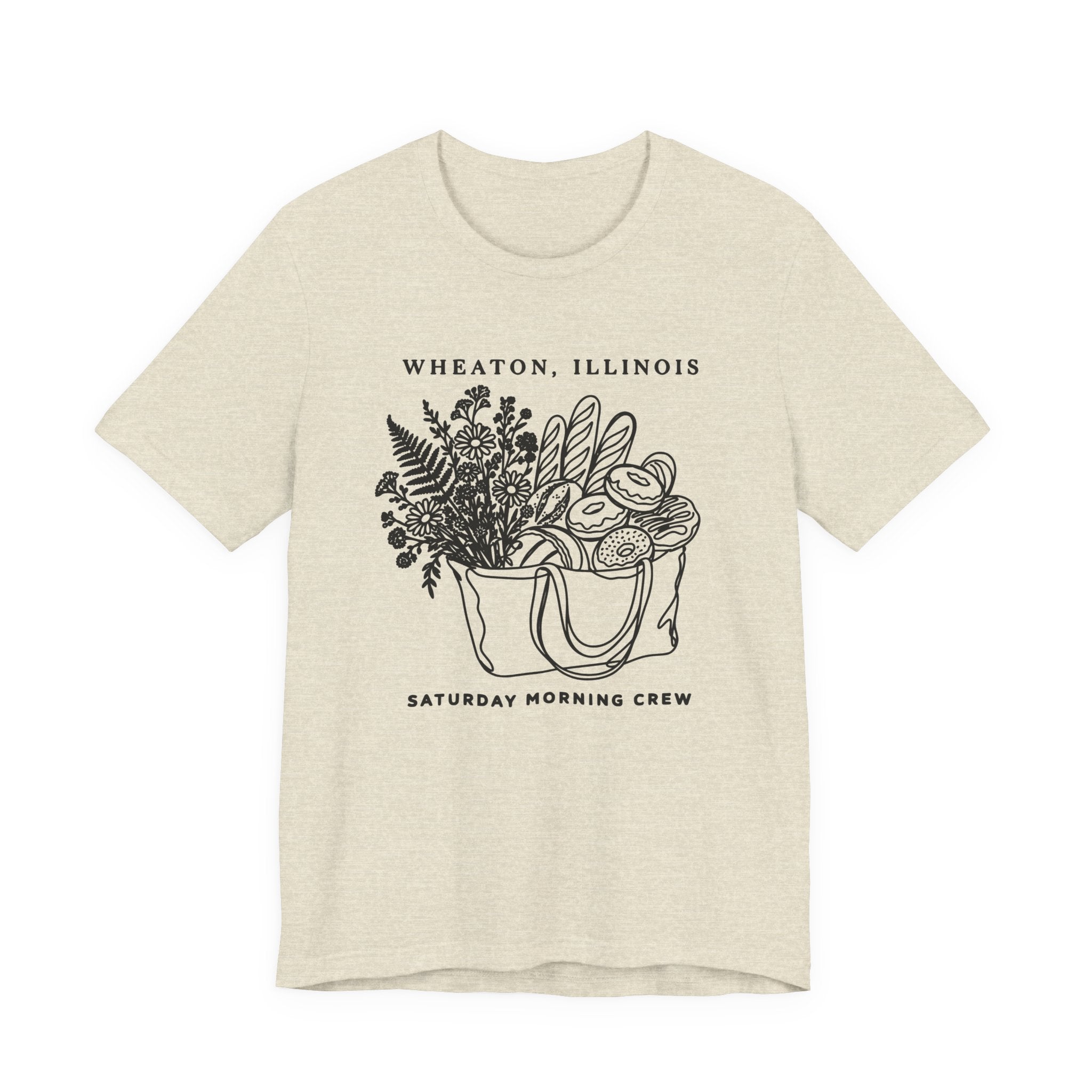 Saturday Morning Routine Tee — Wheaton Market Shirt